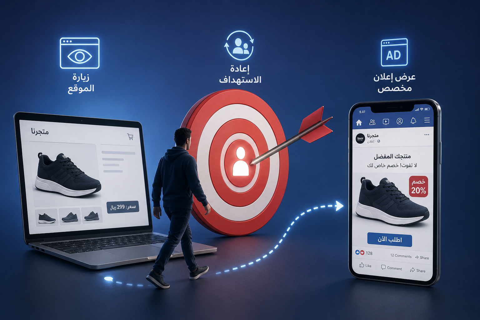 أهمية استراتيجيات إعادة الاستهداف (Retargeting) في مضاعفة المبيعات في 2026